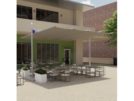 Maistra: la Prima Pergola Inclinabile ad Altezza Regolabile