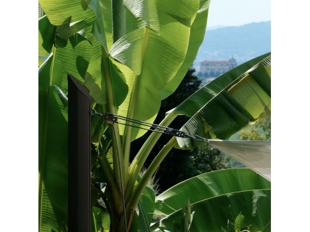 Kit Palo Alluminio per Tende a Vela Ad Altezza Variabile