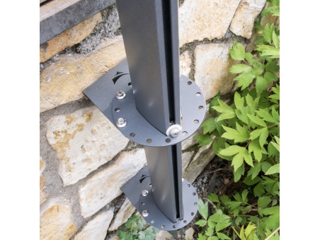 Kit Palo Alluminio per Tende a Vela Ad Altezza Variabile