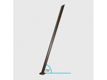 Ulisse: Palo per Vele Ombreggianti in Acciaio