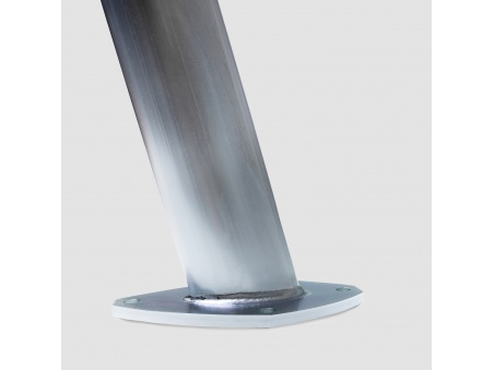 Ulisse: Palo per Vele Ombreggianti in Acciaio