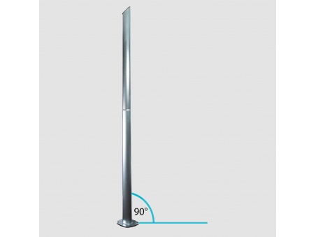 Ulisse: Palo per Vele Ombreggianti in Acciaio