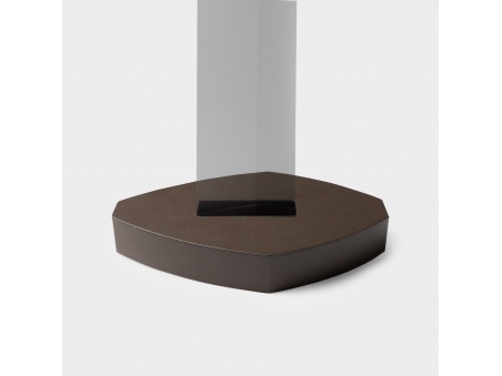 Alu Simple Lid Copri Base per Palo Vele Ombreggianti
