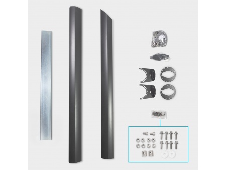 Kit Palo Alluminio per Tende a Vela Ad Altezza Variabile