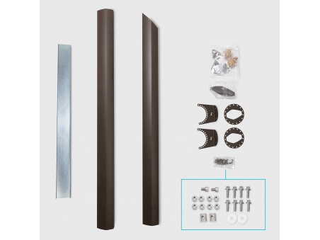 Kit Palo Alluminio per Tende a Vela Ad Altezza Variabile