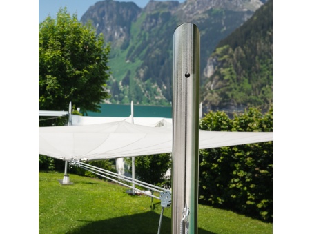 EZ Mast Inox - il Palo Inox 304 per Vele Ombreggianti