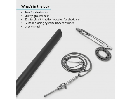 EZ Mast - i Nuovi Pali per Vele Ombreggianti