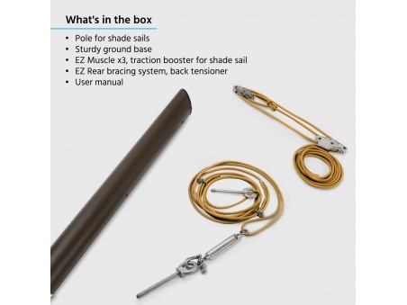 EZ Mast - i Nuovi Pali per Vele Ombreggianti