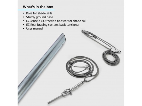 EZ Mast - i Nuovi Pali per Vele Ombreggianti