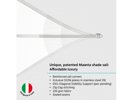 EZ Breez: L’unica Tenda a Vela Impermeabile Brevettata