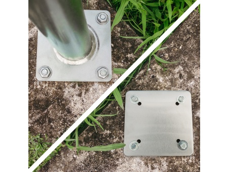 EZ Anchoring Base: Base per Pali per Vele Ombreggianti | Maanta