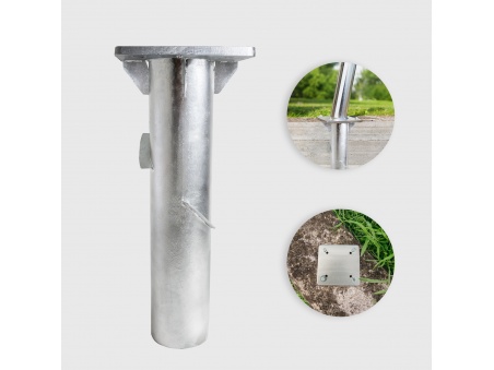 EZ Anchoring Base: Base per Pali per Vele Ombreggianti | Maanta