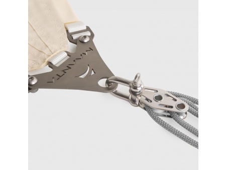 Muscle x3: Kit Ancoraggio Parete A Pulegge Tende A Vela