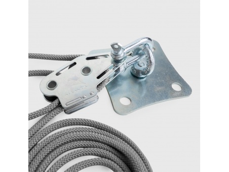 Muscle x3: Kit Ancoraggio Parete A Pulegge Tende A Vela