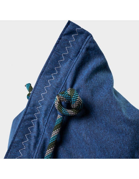 Randa: l’Unica Poltrona Sacco dal Design Radiale da Esterno e Interno