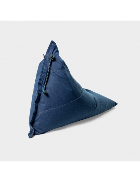 Randa: l’Unica Poltrona Sacco dal Design Radiale da Esterno e Interno