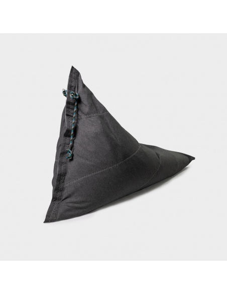 Randa: l’Unica Poltrona Sacco dal Design Radiale da Esterno e Interno