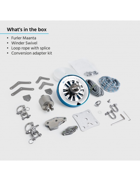 Kit Avvolgitore per Vele Ombreggianti Saill e Solaria