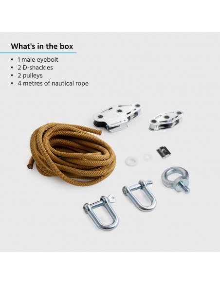 Kit Muscle Pole Aggiuntivo per Pali Vele Ombreggianti Muscle x3