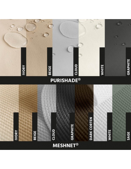 Campioni Tessuti per Vele Ombreggianti