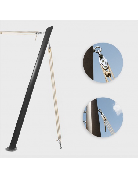 Tirante Controvento Posteriore Per Pali