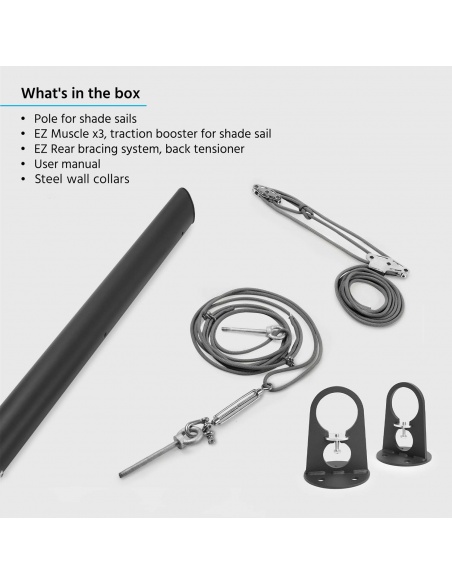 EZ Mast - i Nuovi Pali per Vele Ombreggianti