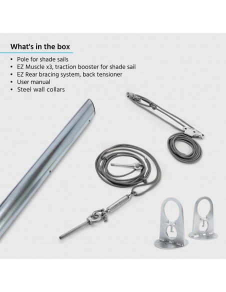 EZ Mast - i Nuovi Pali per Vele Ombreggianti