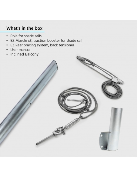 EZ Mast - i Nuovi Pali per Vele Ombreggianti