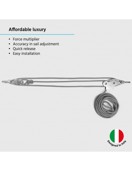 EZ Muscle x3 Pole: Kit Tensionamento Vele Ombreggianti | Maanta