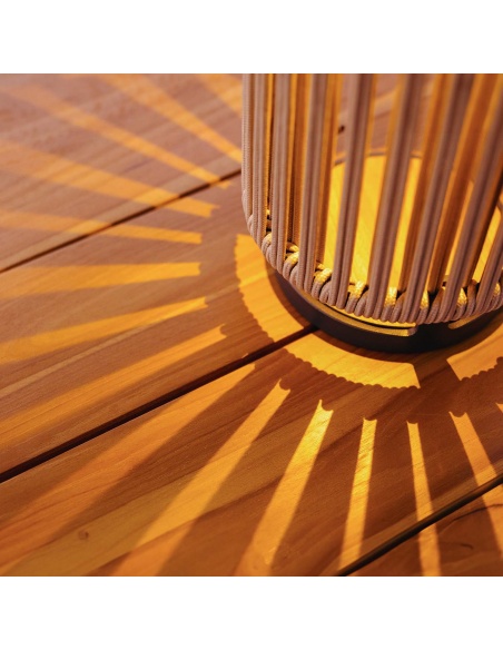 ROPE Light: Lampada da Esterno in Corda Intrecciata | Maanta