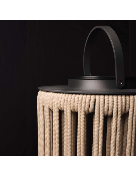 ROPE Light: Lampada da Esterno in Corda Intrecciata | Maanta