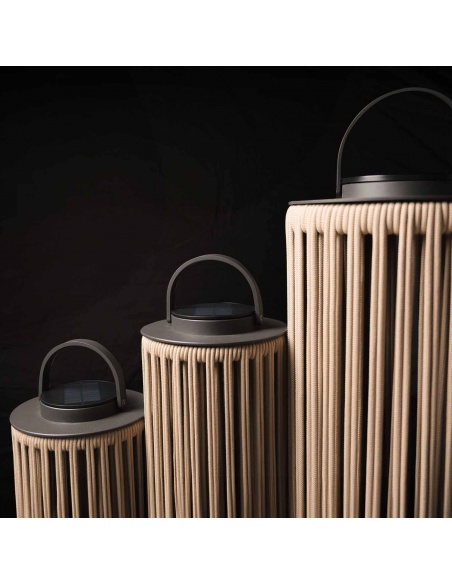 ROPE Light: Lampada da Esterno in Corda Intrecciata | Maanta
