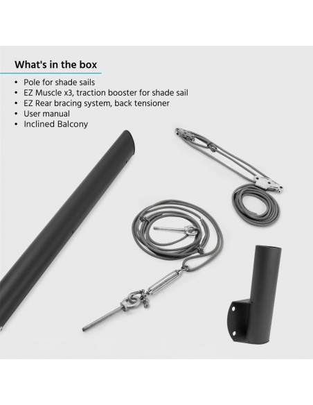 EZ Mast - i Nuovi Pali per Vele Ombreggianti