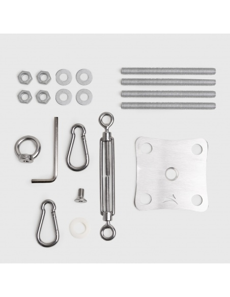 Ancoraggio a Parete con Tirante per Vele Ombreggiati