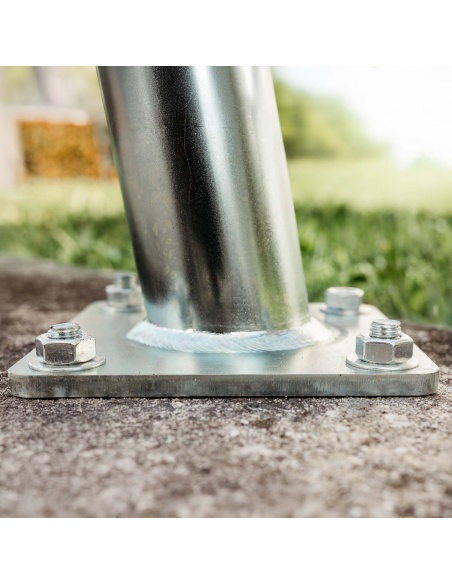 Set 4 Barre Filettate Acciaio Zincato M12 x 13 cm | Maanta