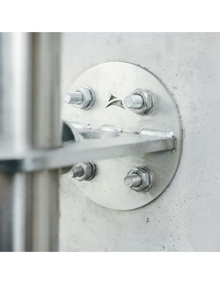 Set 4 Barre Filettate Acciaio Zincato M12 x 13 cm | Maanta