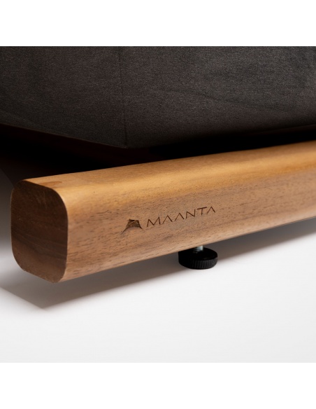 Tuga: Lettino prendisole in Teak Design Nautico Unico | Maanta