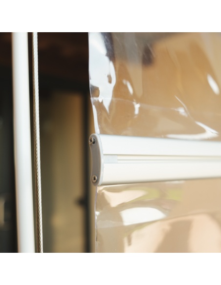 Easy Clear: Tenda a Caduta in PVC Trasparente SU MISURA