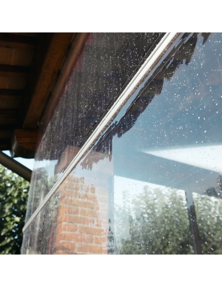 Easy Clear: Tenda a Caduta in PVC Trasparente