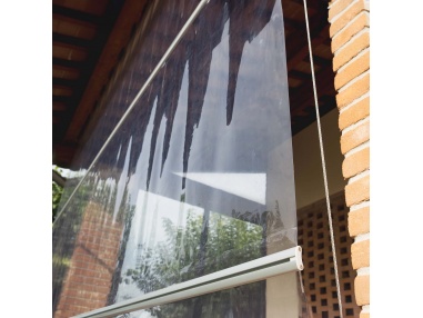 Easy Clear -- Misure Standard - Tenda a caduta in PVC trasparente