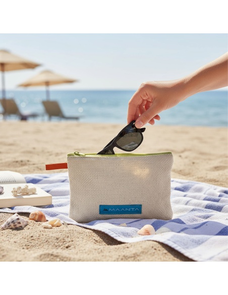 Pochette Recycling: Realizzata da Recupero Tessuto Vele Ombreggianti