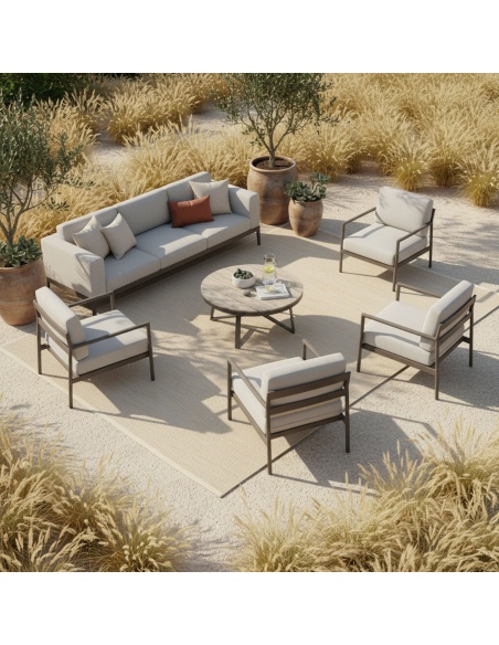 Tramelia: il Tappeto da Esterno Intrecciato a Mano