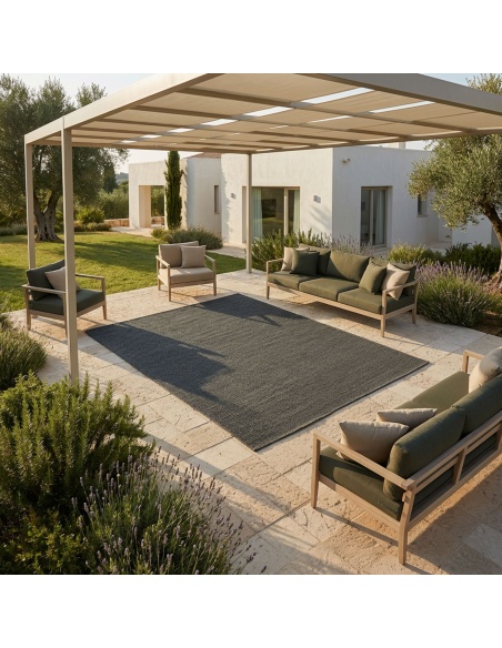 Tramelia: il Tappeto da Esterno Intrecciato a Mano