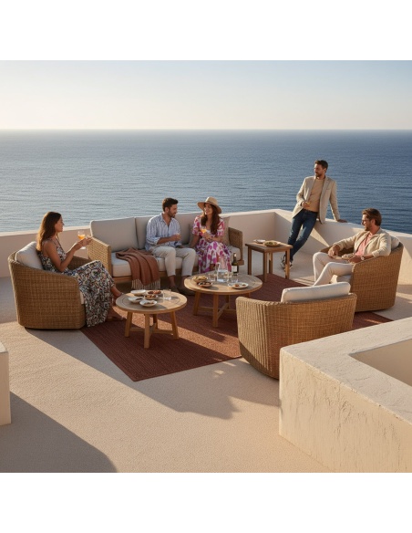 Tramelia: il Tappeto da Esterno Intrecciato a Mano