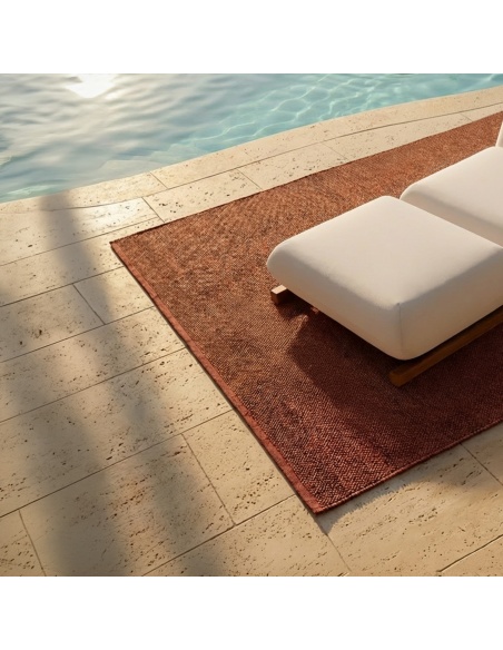 Tramelia: il Tappeto da Esterno Intrecciato a Mano