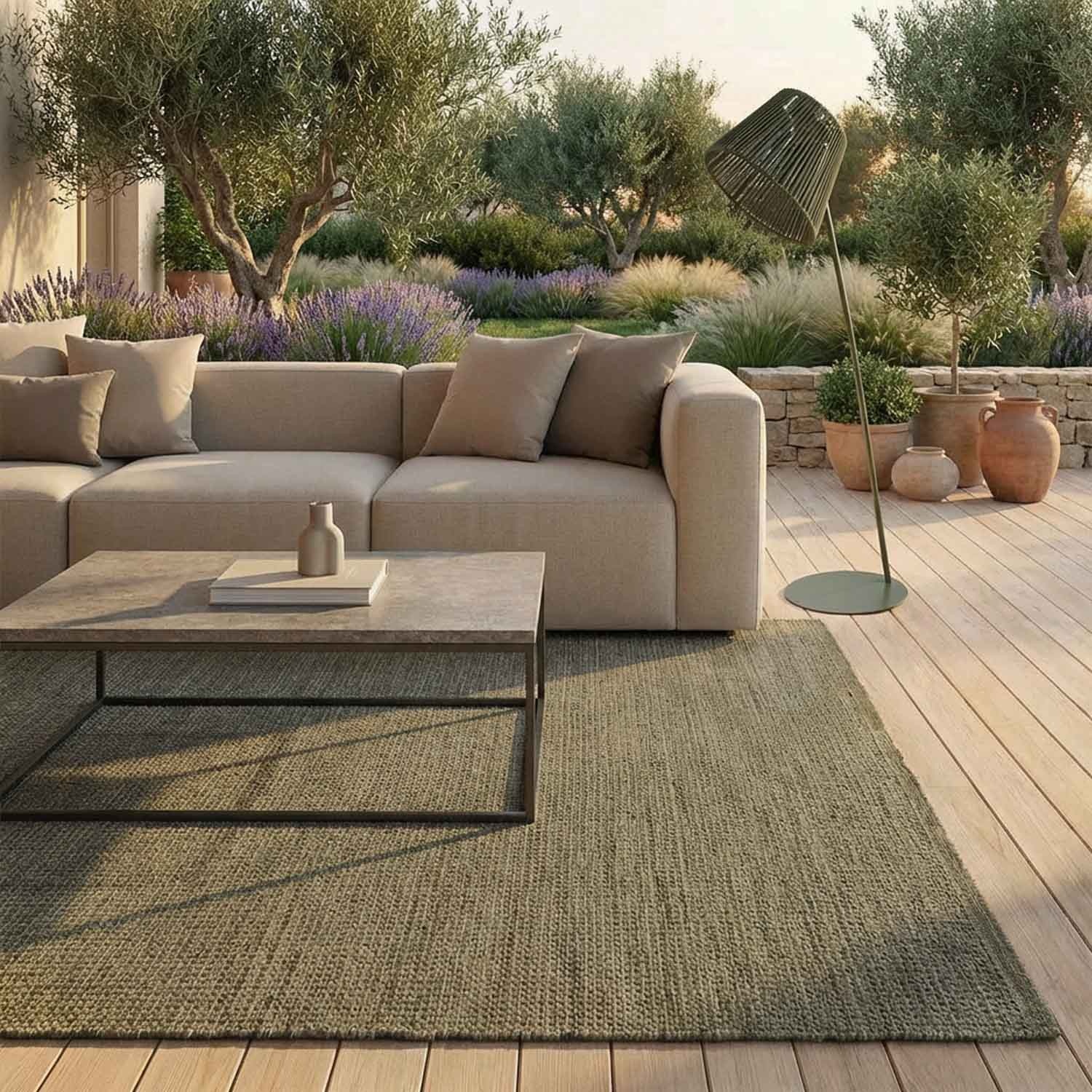 Tramelia: il Tappeto da Esterno Intrecciato a Mano 2