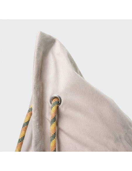 Thera: Pouf da Esterno in Bouclé di Polipropilene