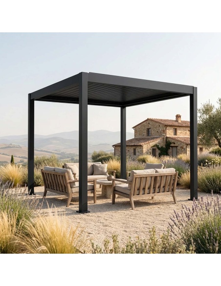 Lyra T6: Pergola Bioclimatica con 6 Tecnologie Uniche
