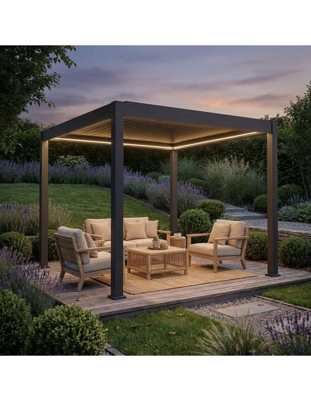 Lyra T6: Pergola Bioclimatica con 6 Tecnologie Uniche