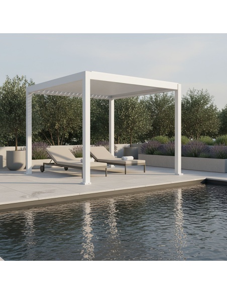 Lyra T6: Pergola Bioclimatica con 6 Tecnologie Uniche